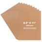 20 Sheets Cardstock Paper 8.5" x 11", 230gsm/ 85 Lb Heavyweight Cover Card Stock for Printer, DIY Crafts, Greeting Cards Making, Invitations, Scrapbooking, Drawing (Brown, 8.5"x11")