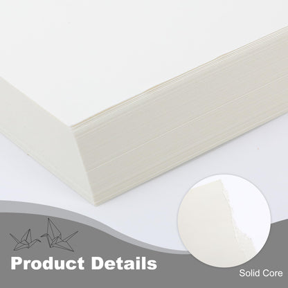 20 Sheets Cardstock Paper 8.5" x 11", 230gsm/ 85 Lb Heavyweight Cover Card Stock for Printer, DIY Crafts, Greeting Cards Making, Invitations, Scrapbooking, Drawing (Cream, 8.5"x11")